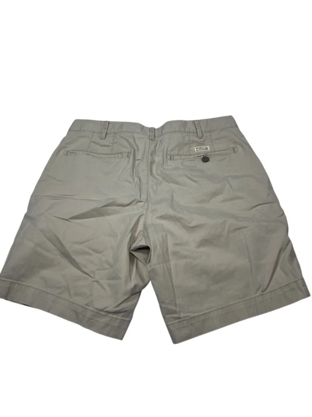 Faherty Mens Beige Island Life Chino Shorts Size 32 Casual Stretch 9